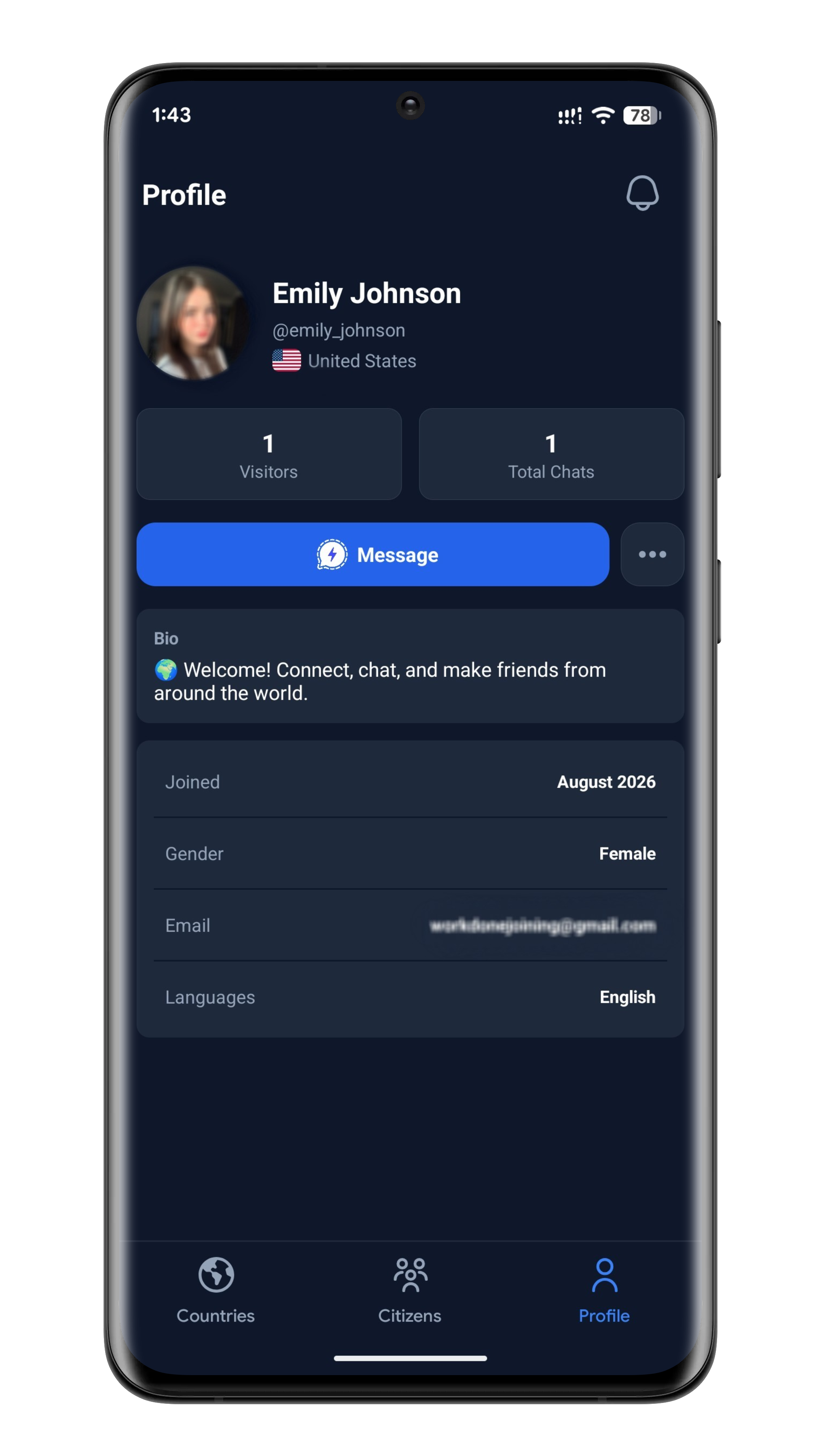 Profile Screen